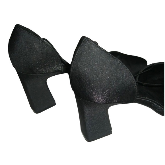 90's Vintage Mootsies Tootsies Collection Heels Rhinestone 7.5 Shoes Retro y2k - Picture 5 of 10